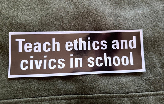 Teach ethics